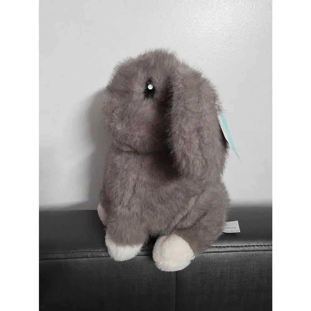 New WAY TO CELEBRATE Easter 2026 Medium gray Plush Bunny special needs support